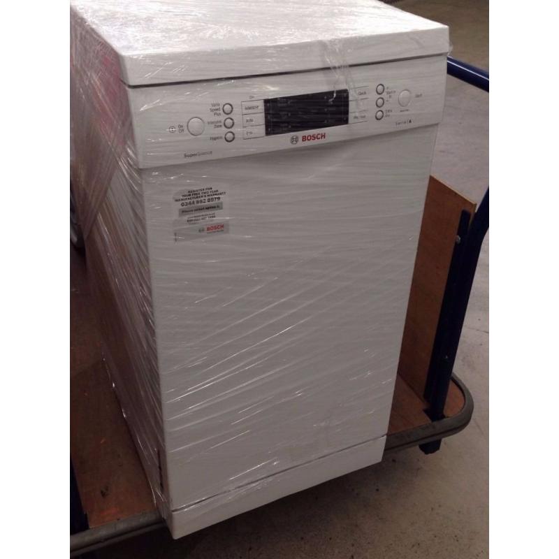 BOSCH SPS59T02GB Slimline Dishwasher - White