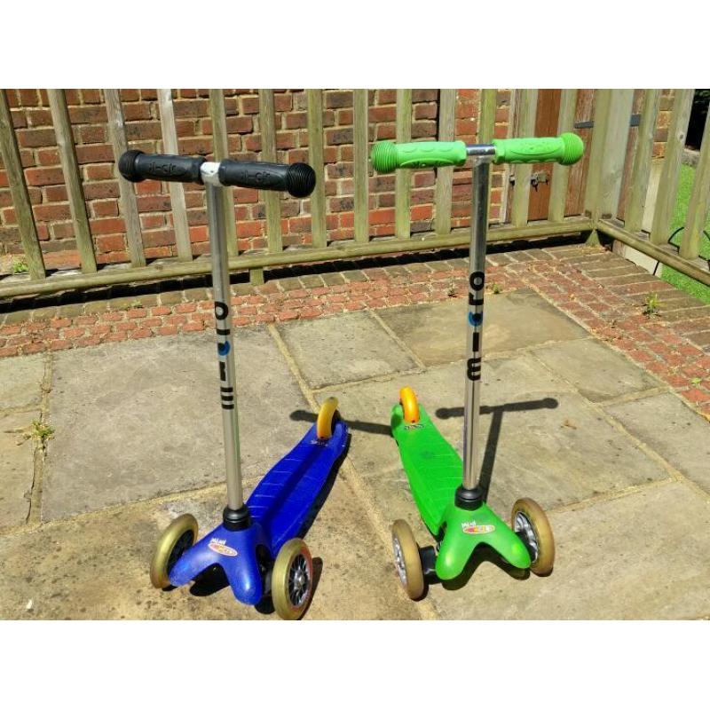 Mini Micro T-bar scooters