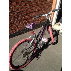 Girls Barbie Bike