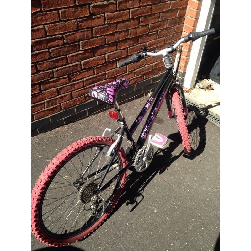 Girls Barbie Bike