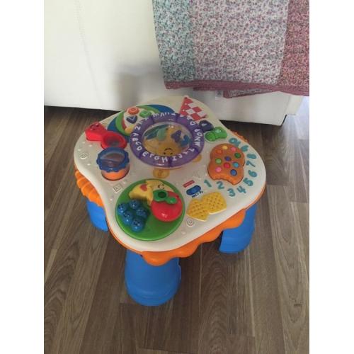 Fisher price activity table
