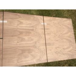 Walnut Doors (Pair plus additional panels)