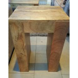 Solid Oak Side/Lamp Table