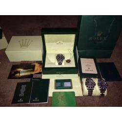 Men's Rolex Submariner Swiss ETA 2836