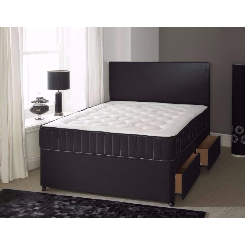 BRAND NEW - Double/Small Double Luxury 11.5" Memory Foam Orthopaedic Bed - SAME/NEXT DAY DELIVERY!