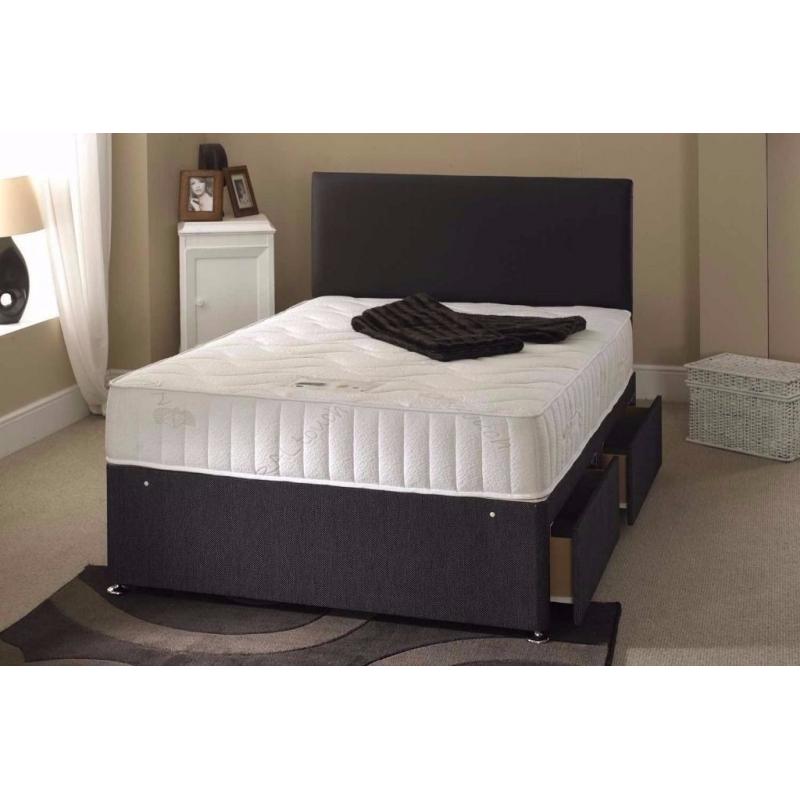 BRAND NEW - Double/Small Double Luxury 11.5" Memory Foam Orthopaedic Bed - SAME/NEXT DAY DELIVERY!