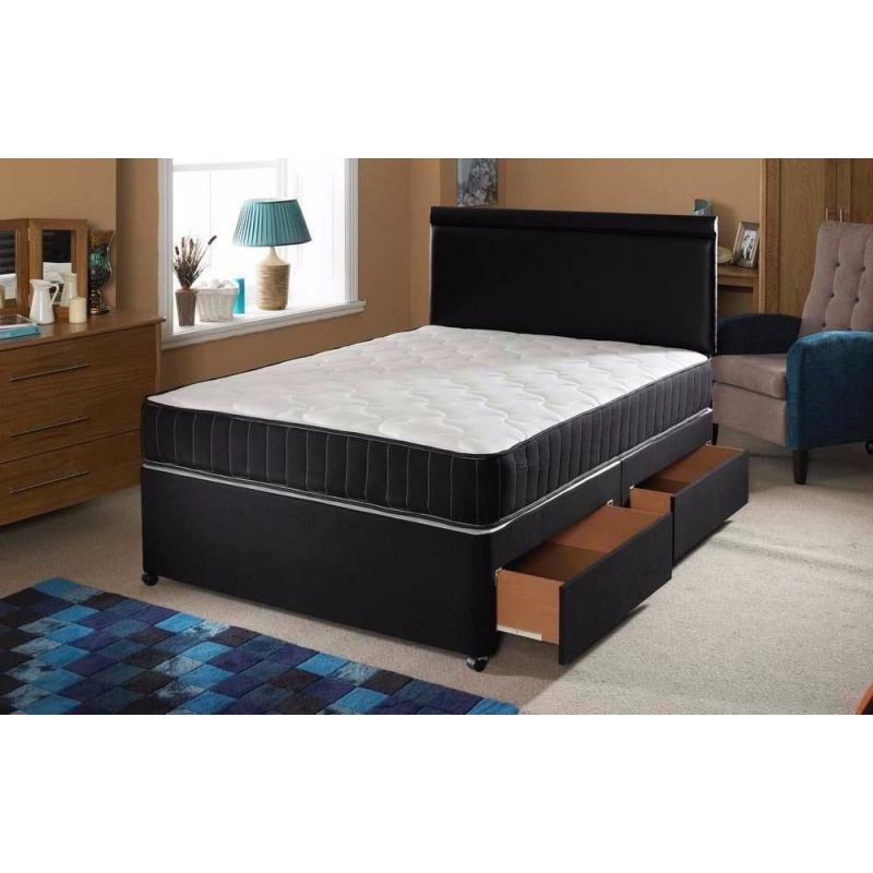 BRAND NEW - Double/Small Double Luxury 11.5" Memory Foam Orthopaedic Bed - SAME/NEXT DAY DELIVERY!