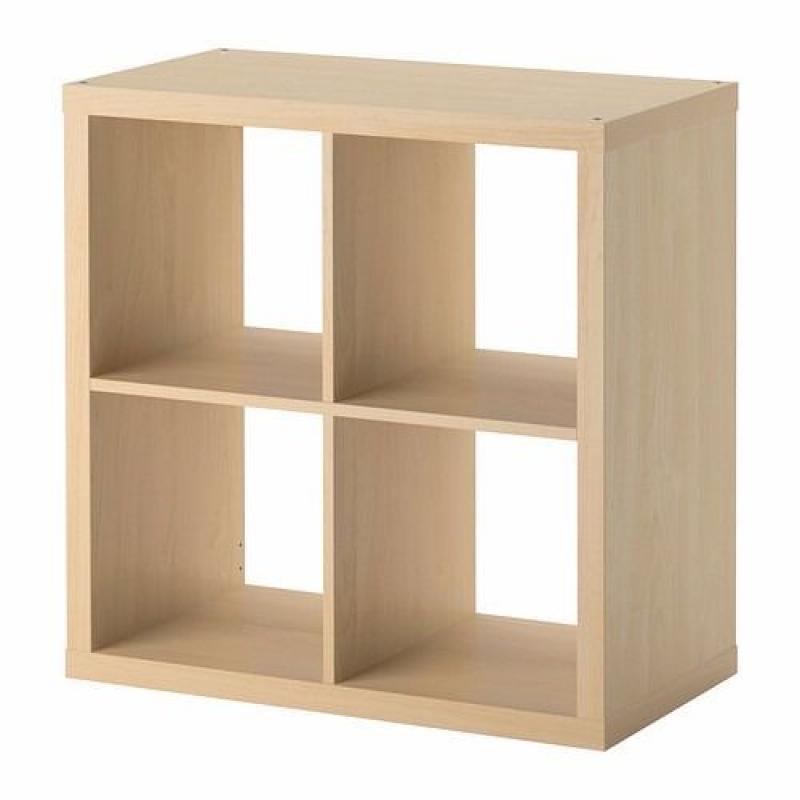 Ikea Kallax/Expedit 4x4 birch effect storage unit - like new