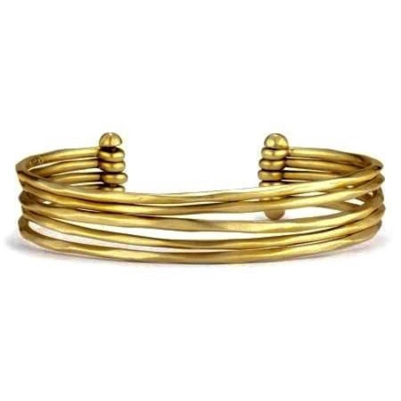 Vintage gold plated cuff