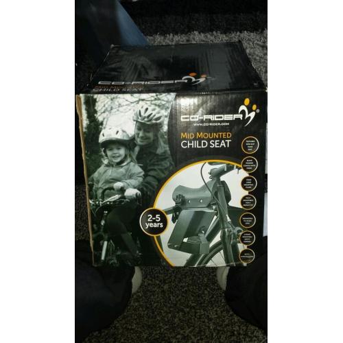 Childs bike seat