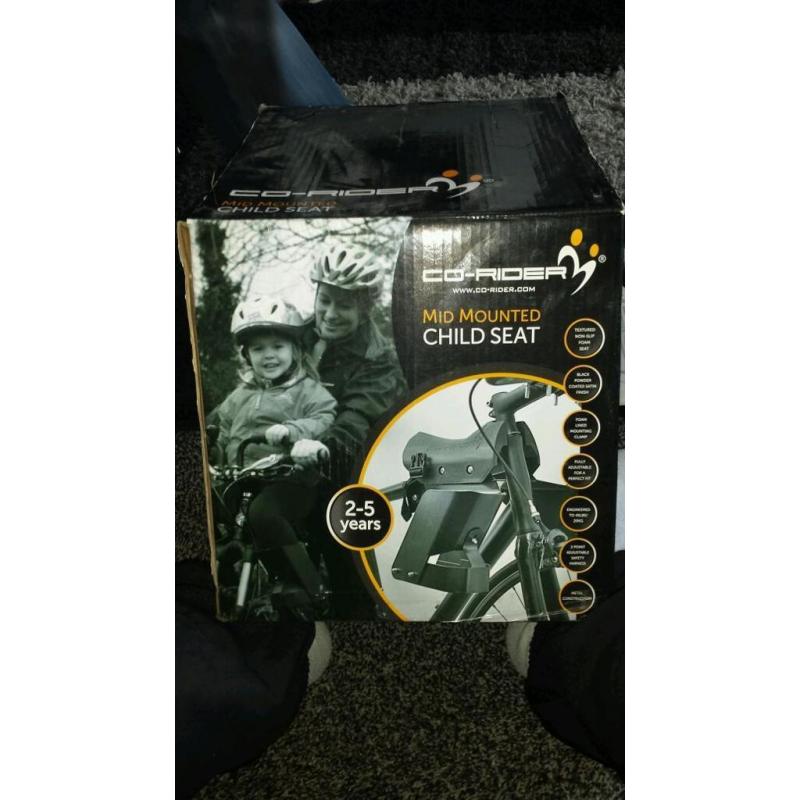 Childs bike seat