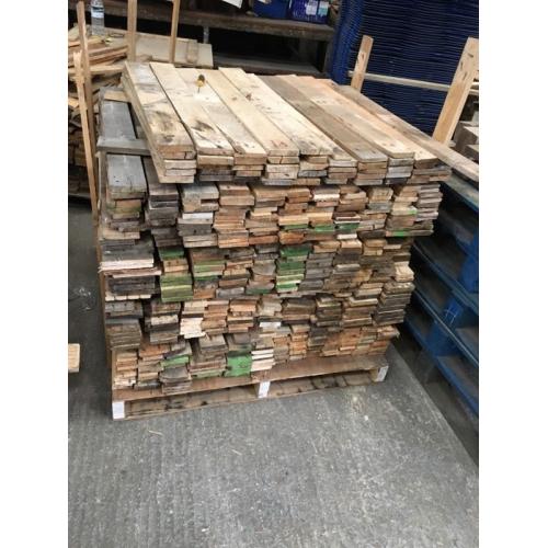 PACK 500 PALLET WOOD ( 1 metre by 3 inches )
