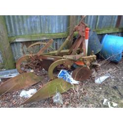 David Brown 2 furrow plough