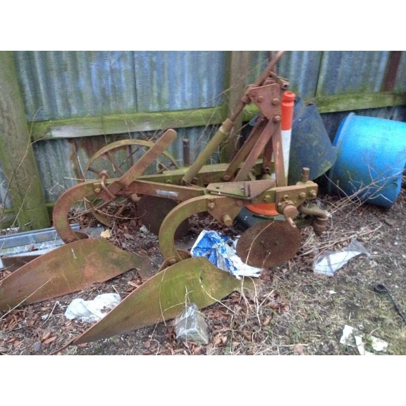 David Brown 2 furrow plough