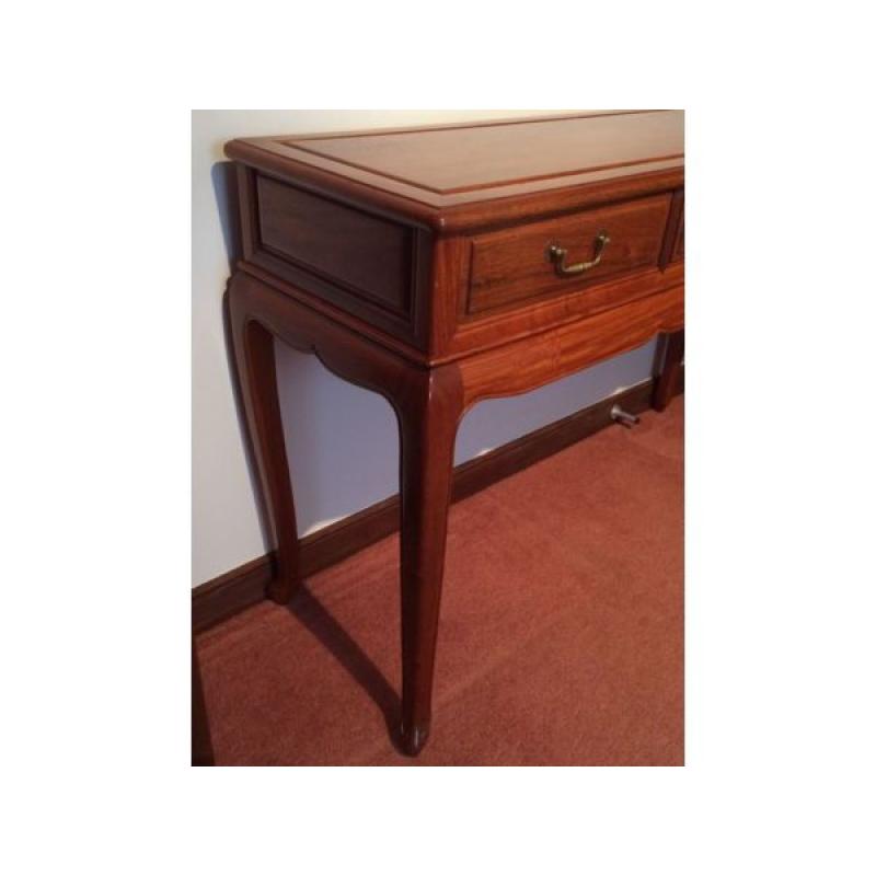 Quality Hall / Console Table c/w Matching Oval Mirror