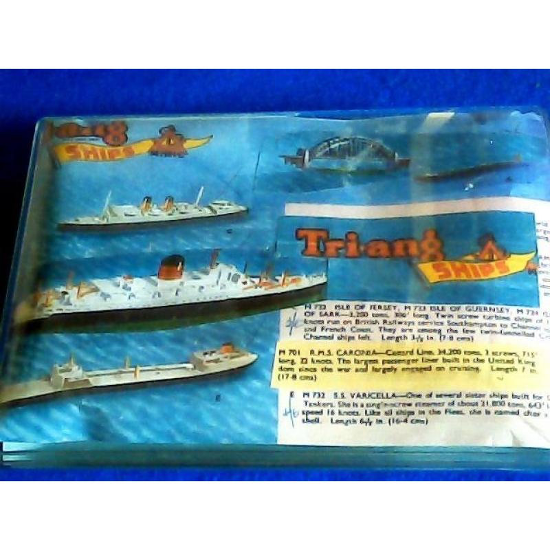 2 x Vintage Sets Triang Minic Ships