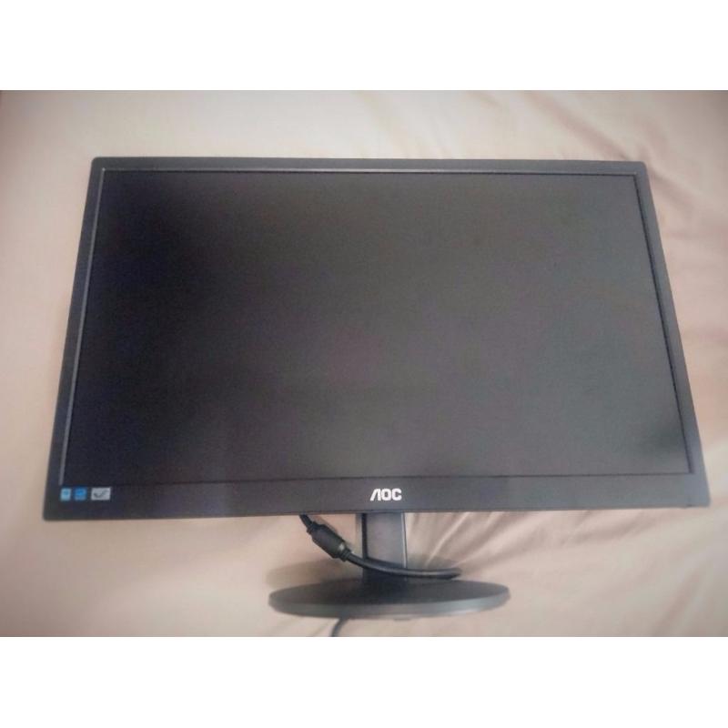 AOC 21,5" monitor full hd VGA