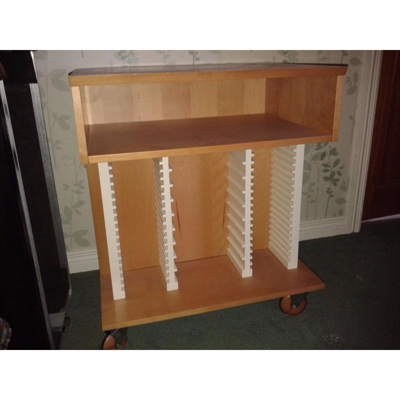 Hi-fi or TV stand storage cds unit Stereo