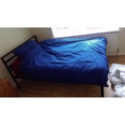 Double Bed and Mattress For Sale