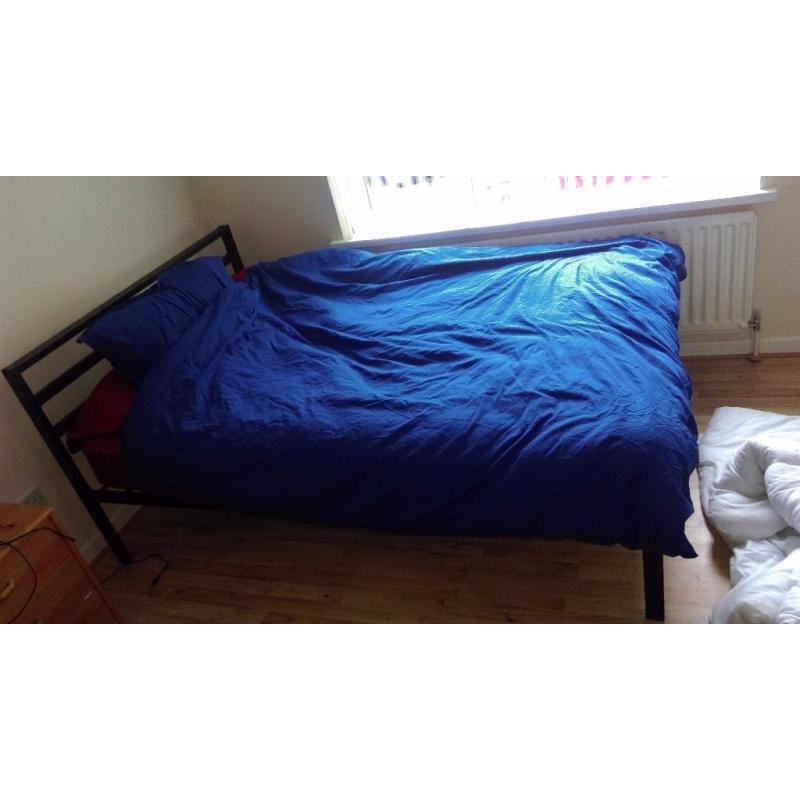 Double Bed and Mattress For Sale