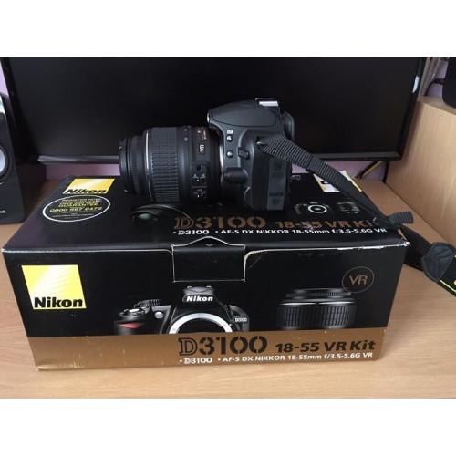 Nikon digital camera D3100 mint only used 3 times