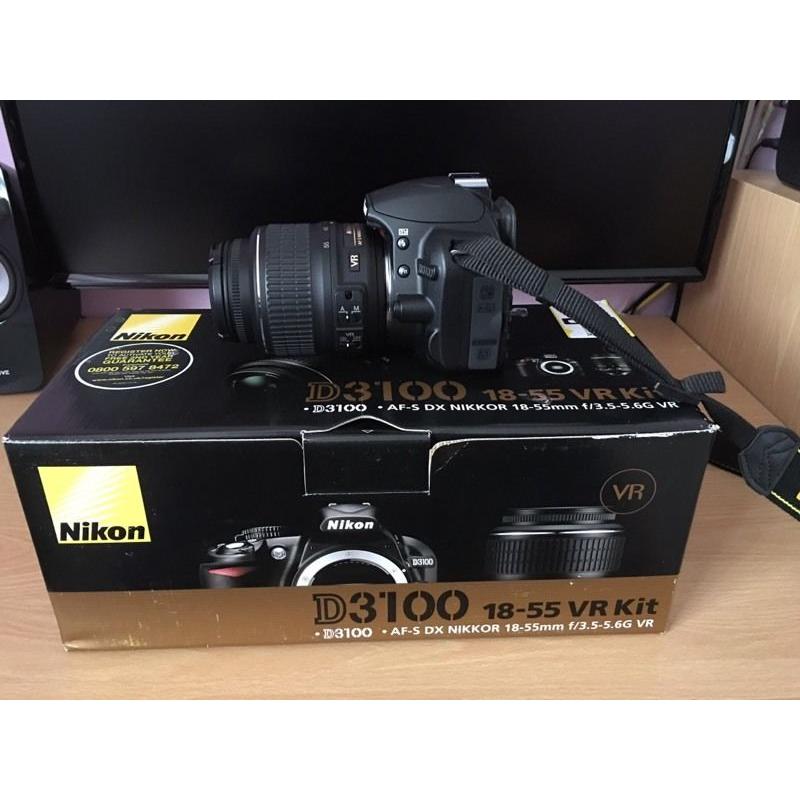 Nikon digital camera D3100 mint only used 3 times