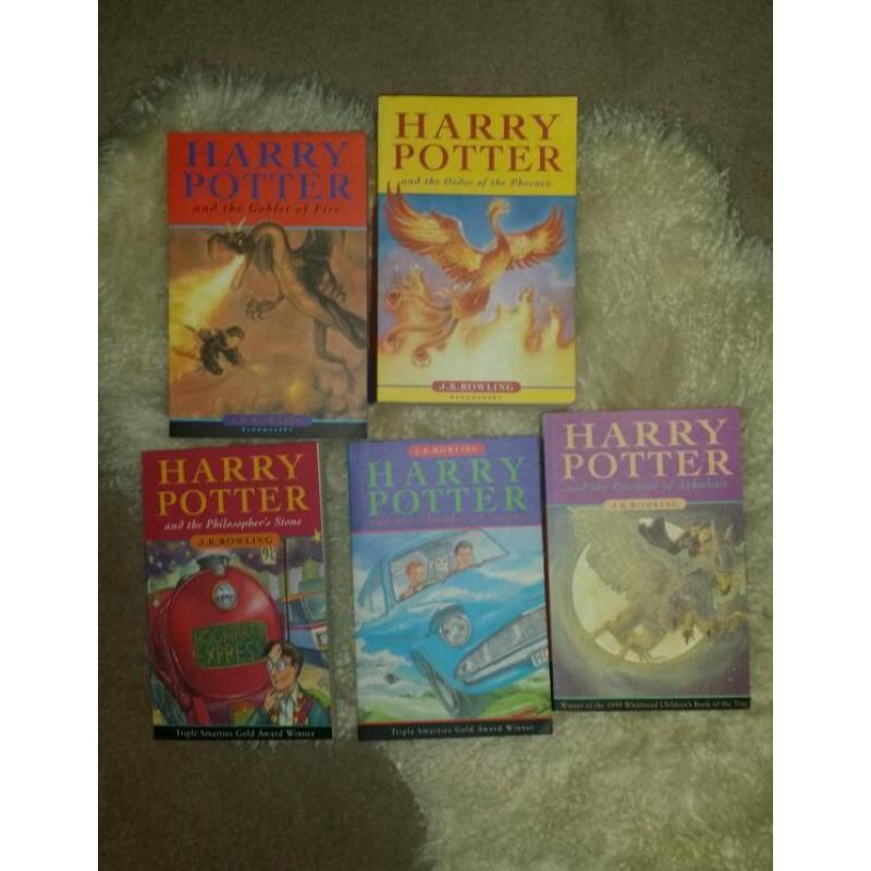 5 Harry Potter books