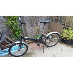 Challenge flex folding comuter bike