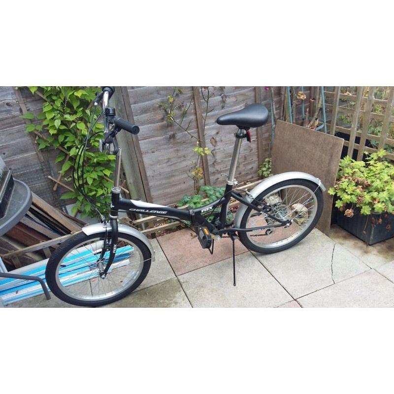 Challenge flex folding comuter bike