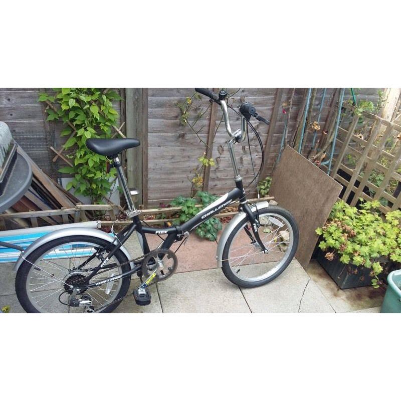 Challenge flex folding comuter bike