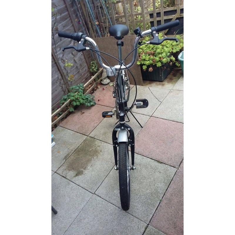 Challenge flex folding comuter bike