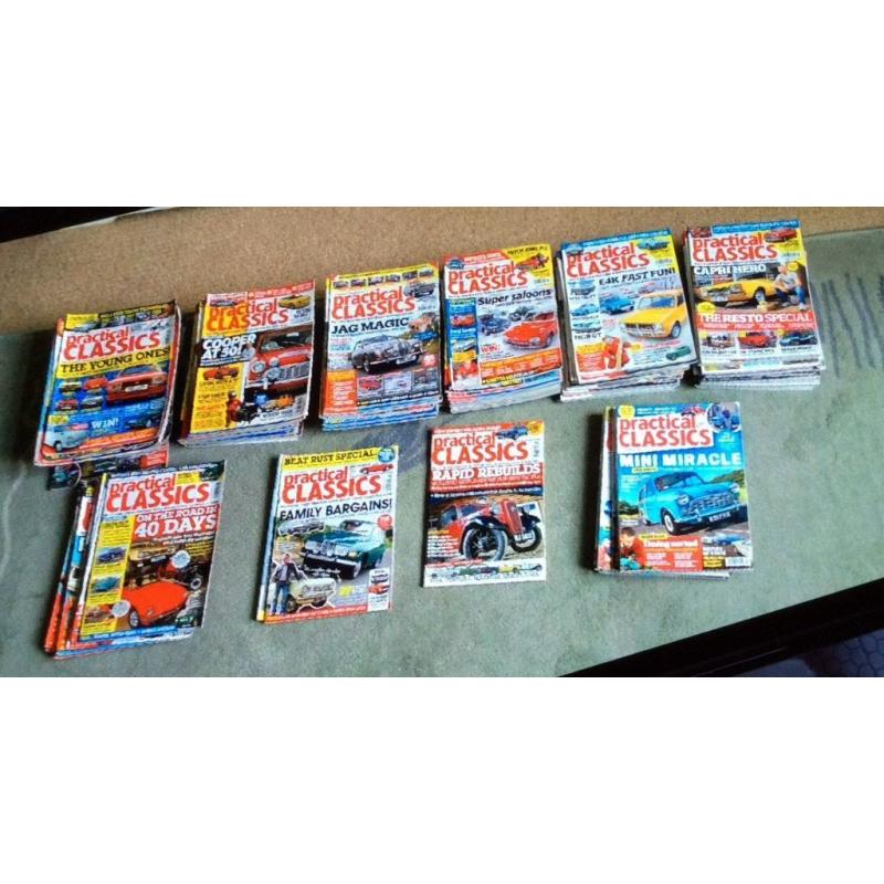 PRACTICAL CLASSICS MAGAZINES (96 issues in total)
