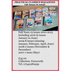 PRACTICAL CLASSICS MAGAZINES (96 issues in total)