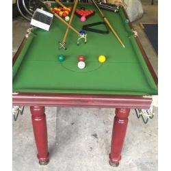 Snooker/pool table slate bed
