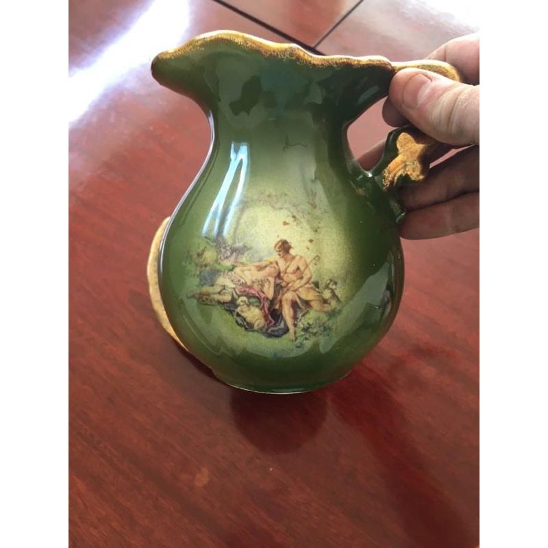 ANTIQUE, VINTAGE, COLLECTABLE JUG AND BOWL