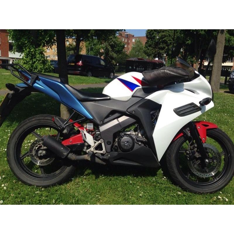 Honda cbr. 125. Not Yamaha r125