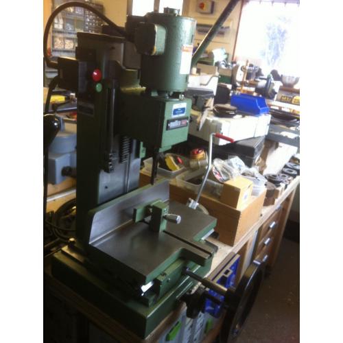 MULTICO 240v Table Top Morticer With Chisels & Guide Stops