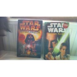 4 hardback Star Wars novels in very good condition