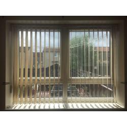 2 X identical sets of vertical blinds