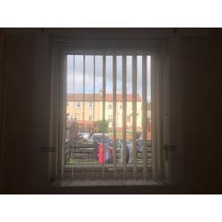 2 X identical sets of vertical blinds