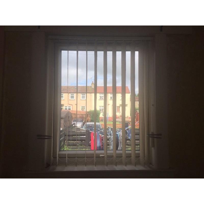 2 X identical sets of vertical blinds