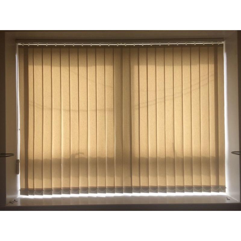 2 X identical sets of vertical blinds