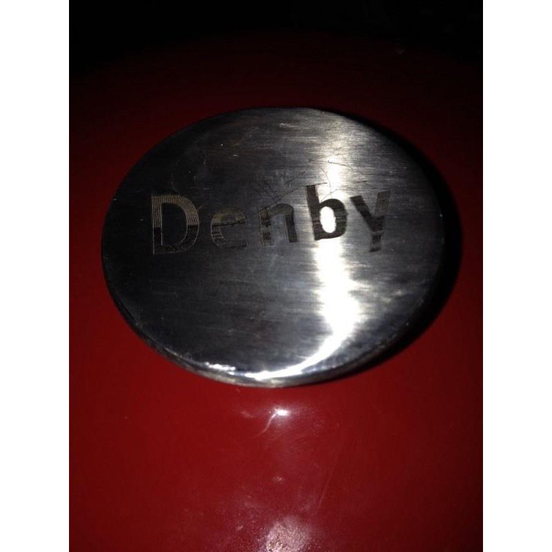 DENBY CASSEROLE DISH.