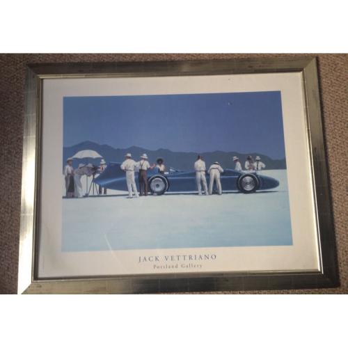 Jack Vettriano Bluebird at Bonneville Print and Frame