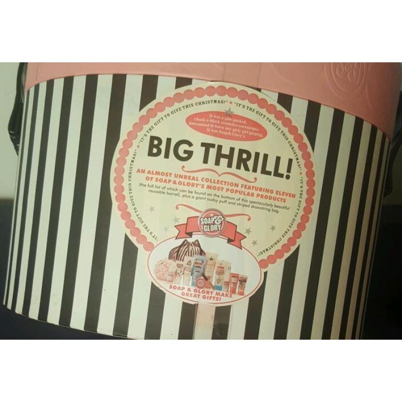 Soap and glory big thrill hat box