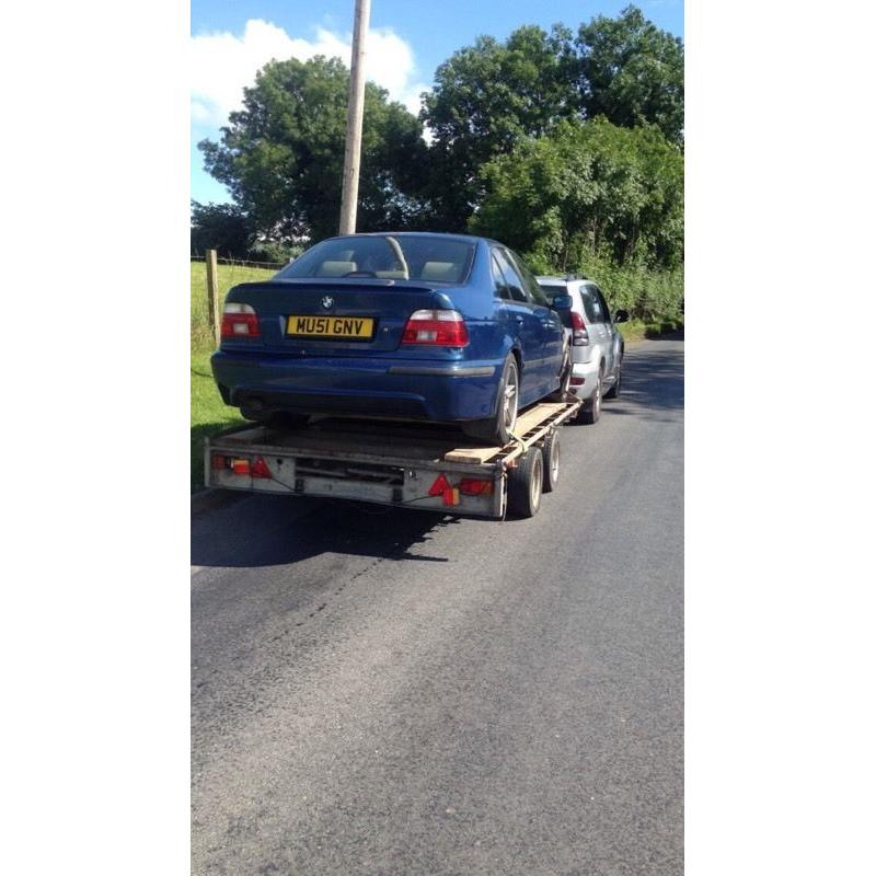 2 E39 BMW 530D BREAKING FOR PARTS