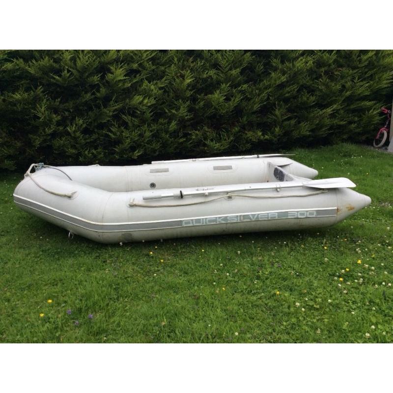 Quicksilver 3metre air floor inflatable dinghy boat