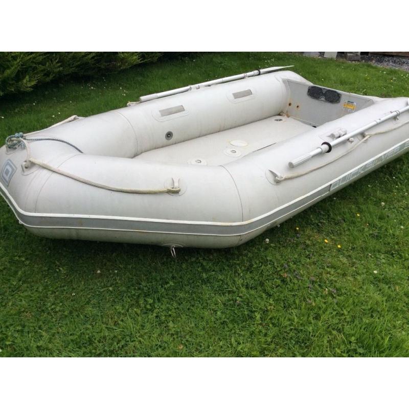 Quicksilver 3metre air floor inflatable dinghy boat