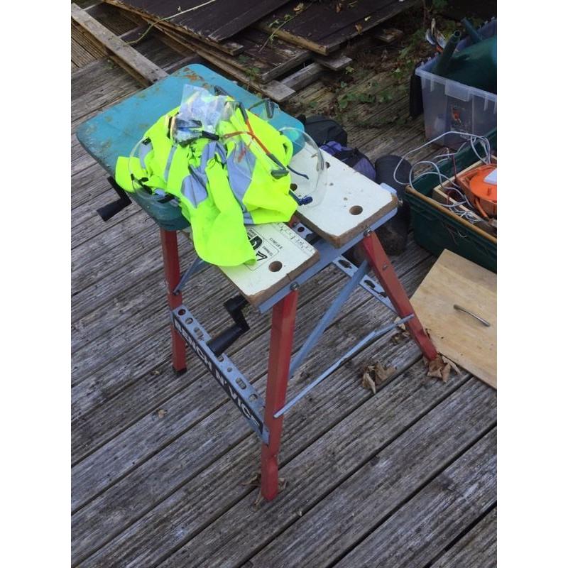 G s work bench and vice
