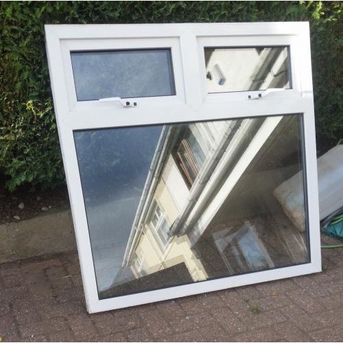 ** uPVC Double Glazed Window White Ref W1